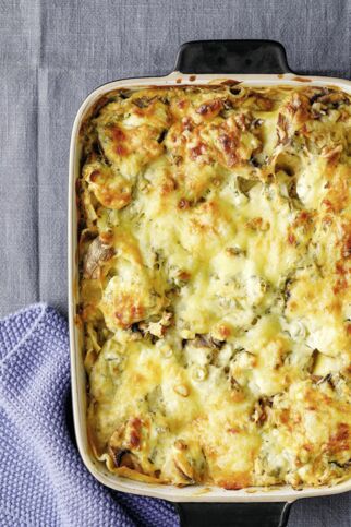 Pilz-Nuss-Lasagne Pilz-Nuss-Lasagne