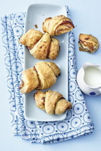 Rugelach mit Kakaocreme Rugelach mit Kakaocreme
