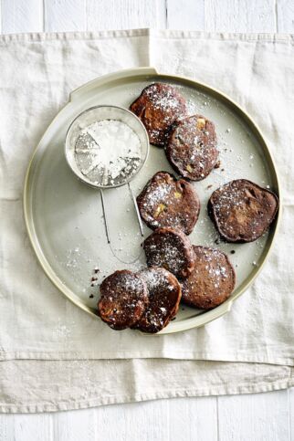 Schoko-Bananen-Blini Schoko-Bananen-Blini