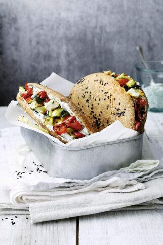 Ofengemüse-Döner Ofengemüse-Döner