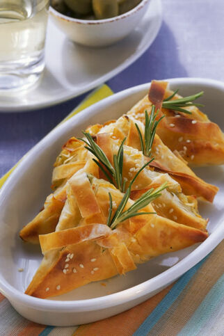 Käse-Kräuter-Ecken