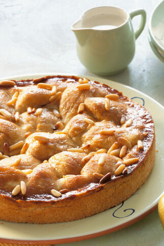 Gedeckter Birnenkuchen Gedeckter Birnenkuchen