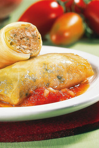 Arabische Kohlrouladen Arabische Kohlrouladen