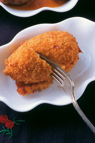 Hähnchen-Schinken-Kroketten Hähnchen-Schinken-Kroketten