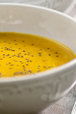 Kürbissuppe Indian Style
