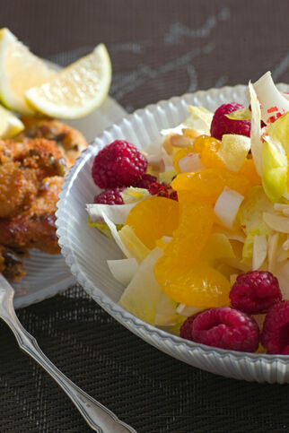 Chicorée-Mandarinen-Salat Chicorée-Mandarinen-Salat