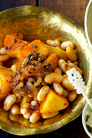 Bohnen-Kartoffel-Curry