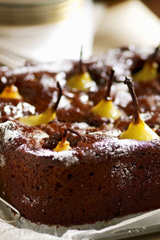 Birnen-Schoko-Kuchen