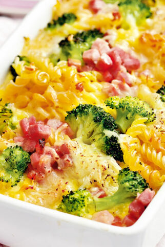 Schinken-Brokkoli-Nudeln Schinken-Brokkoli-Nudeln