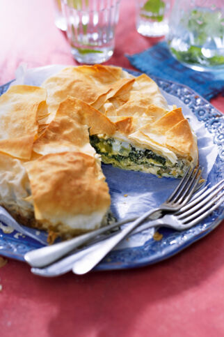 Mangoldpastete mit Schafkäse