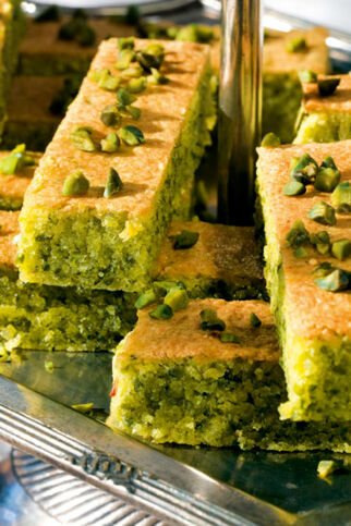 Pistazien-Mandel-Kuchen Pistazien-Mandel-Kuchen