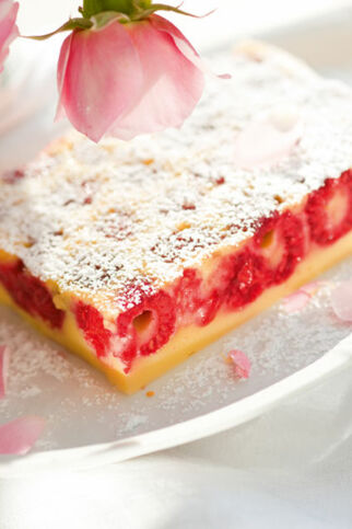 Cremiger Himbeerkuchen Cremiger Himbeerkuchen