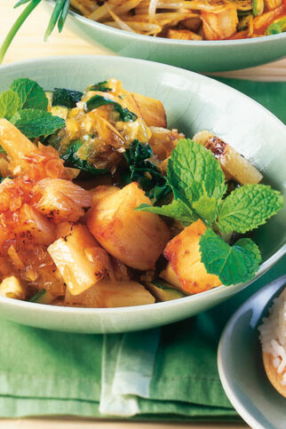 Süßsaure Kartoffeln Süßsaure Kartoffeln