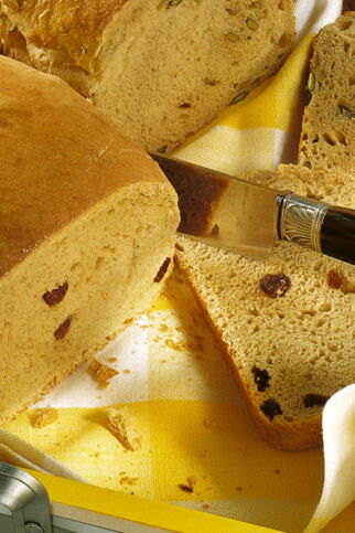 Halloween-Kürbisbrot - Rezept für den Brotbackautomat Halloween-Kürbisbrot - Rezept für den Brotbackautomat