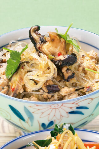 Glasnudeln mit Hackfleisch Glasnudeln mit Hackfleisch