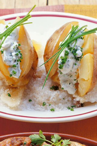 Gebackene Kartoffeln Gebackene Kartoffeln