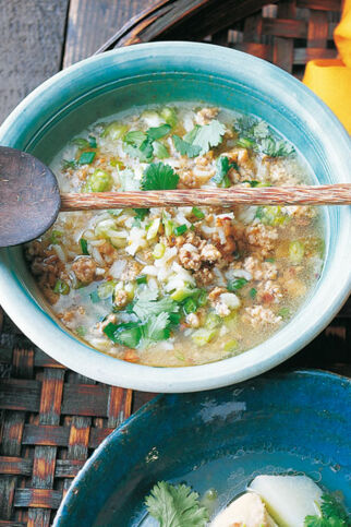 Reissuppe mit Hackfleisch Reissuppe mit Hackfleisch