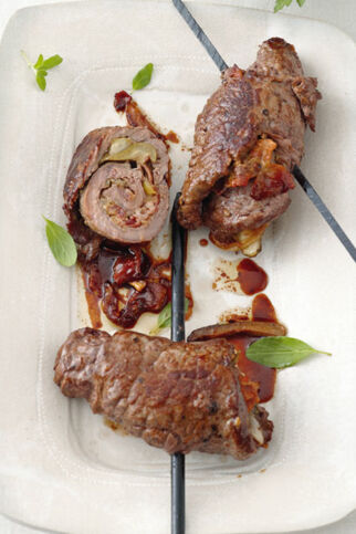 Schnelle Rinderrouladen Schnelle Rinderrouladen