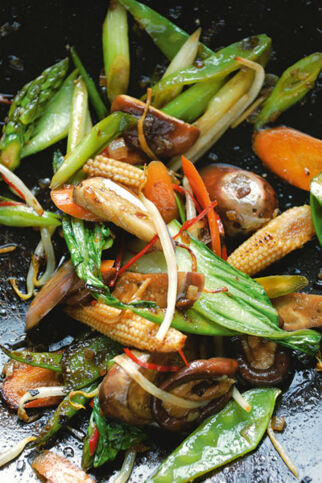 Wok-Gemüse Wok-Gemüse