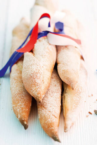 Helles Sauerteig-Baguette Helles Sauerteig-Baguette