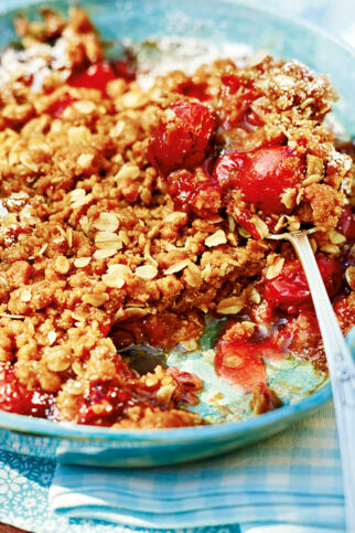 Stachelbeercrumble