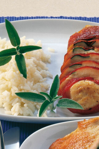 Hähnchenbrust mit Parmaschinken Hähnchenbrust mit Parmaschinken