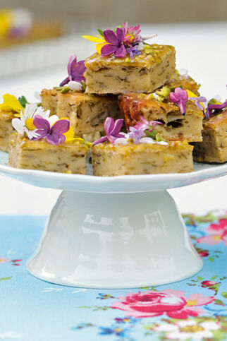 Grüner Buttermilchkuchen