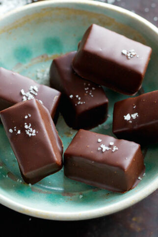 Karamell mit Fleur de Sel Karamell mit Fleur de Sel