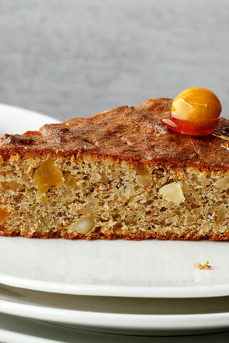 Macadamia-Ingwer-Kuchen Macadamia-Ingwer-Kuchen