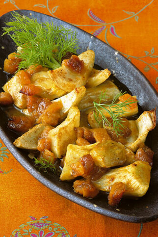 Marinierter Fenchel auf indische Art Marinierter Fenchel auf indische Art