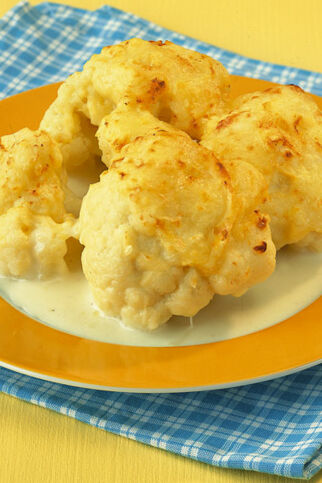 Überbackener Blumenkohl Überbackener Blumenkohl