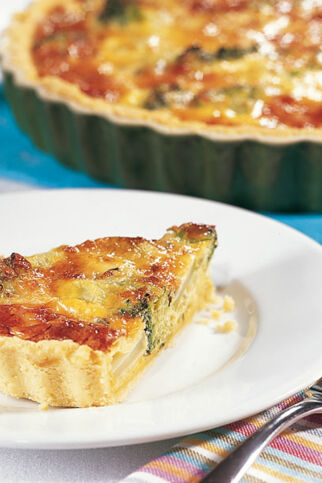 Brokkoli-Lauch-Quiche Brokkoli-Lauch-Quiche