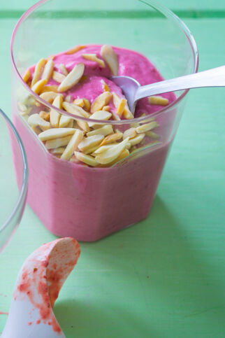 Himbeer-Tofu-Creme Himbeer-Tofu-Creme