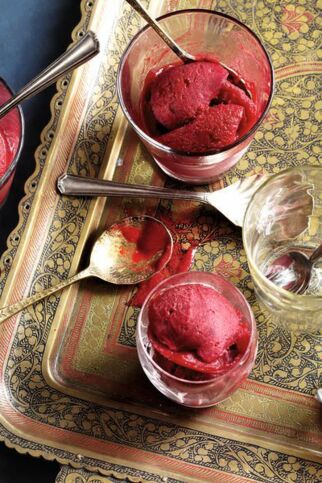 Himbeersorbet Himbeersorbet