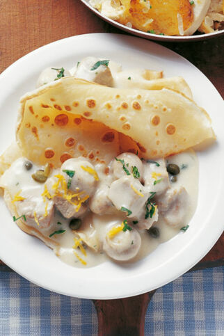 Eingemachtes Kalbfleisch Eingemachtes Kalbfleisch