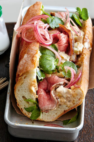 Roastbeef-Sandwich Roastbeef-Sandwich