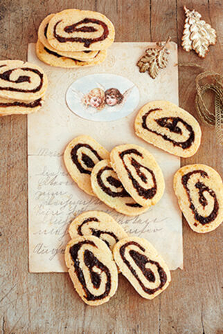 Schneckerl mit Backpflaumenmus Schneckerl mit Backpflaumenmus