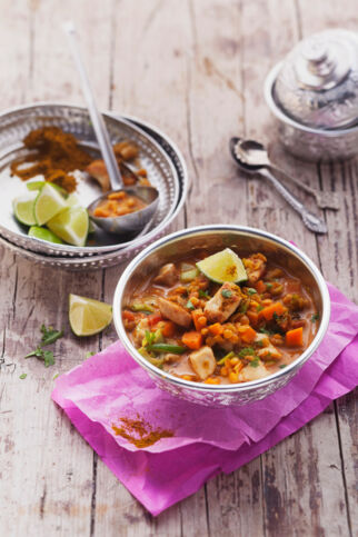 Indische Linsensuppe