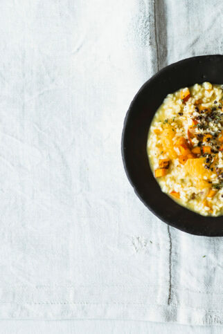 Kürbis-Orangen-Risotto Kürbis-Orangen-Risotto