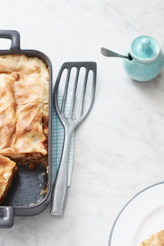 Lasagne mit Tofu-Bolognese Lasagne mit Tofu-Bolognese