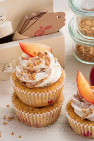 Pflaumen-Haselnuss-Cupcakes Pflaumen-Haselnuss-Cupcakes