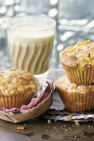 Cheesy Corn Muffins