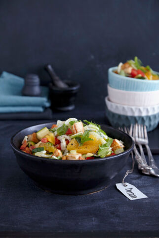 Halloumi-Orangen-Salat Halloumi-Orangen-Salat