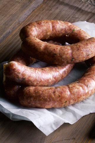 Calvados-Bratwurst Calvados-Bratwurst