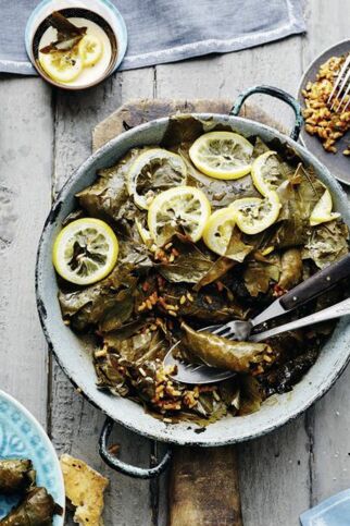 Turkish Sushi - Weinblätter mit Veggie-Hack