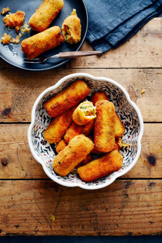 Kokette Kichererbsen-Kroketten Kokette Kichererbsen-Kroketten