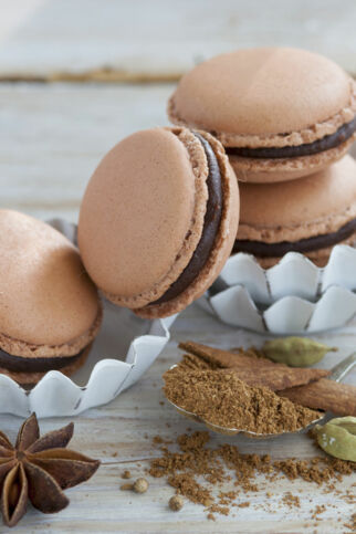 Lebkuchen-Macarons Lebkuchen-Macarons