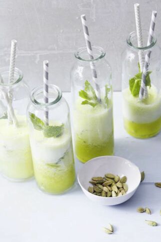 Minze-Ananas-Smoothie Minze-Ananas-Smoothie