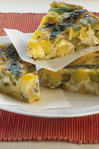 Spargel-Tortilla Spargel-Tortilla