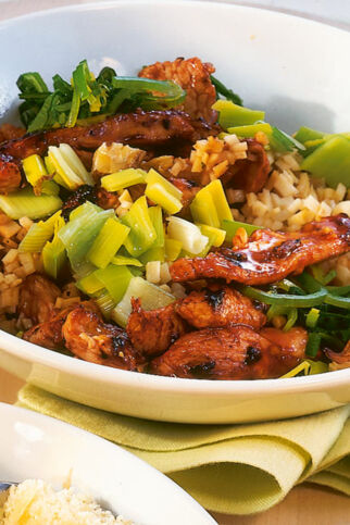 Puten-Lauch-Curry Puten-Lauch-Curry